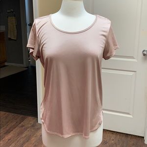 Metallic pink/creme shirt L HIP